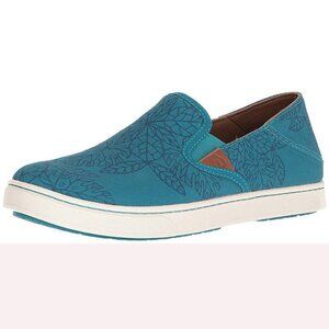 OluKai Pehuea Pow! Wow! Slip On Shoes 10